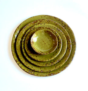Moss Green Place Setting, 5 Piece