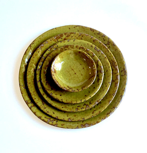 Moss Green Place Setting, 5 Piece