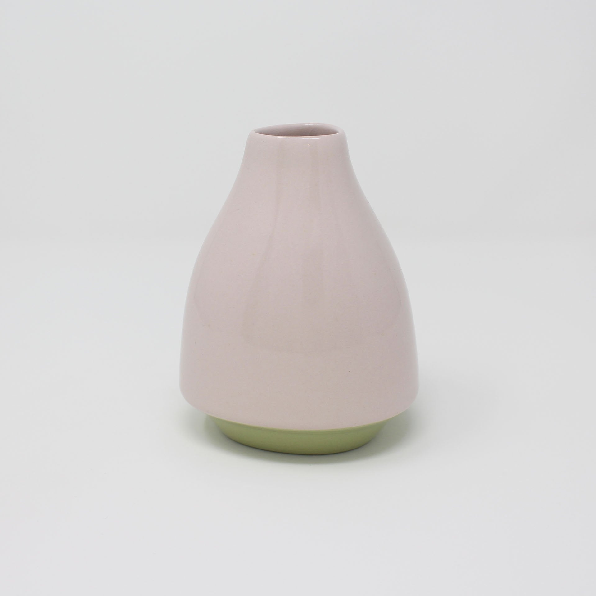 Purple Avocado Bottom Curve Bottle Vase
