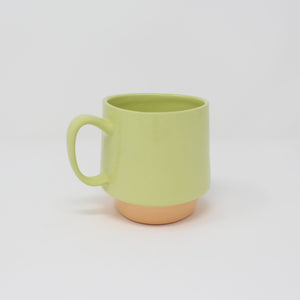 Chartreuse Orange Bottom Curve Mug no.1