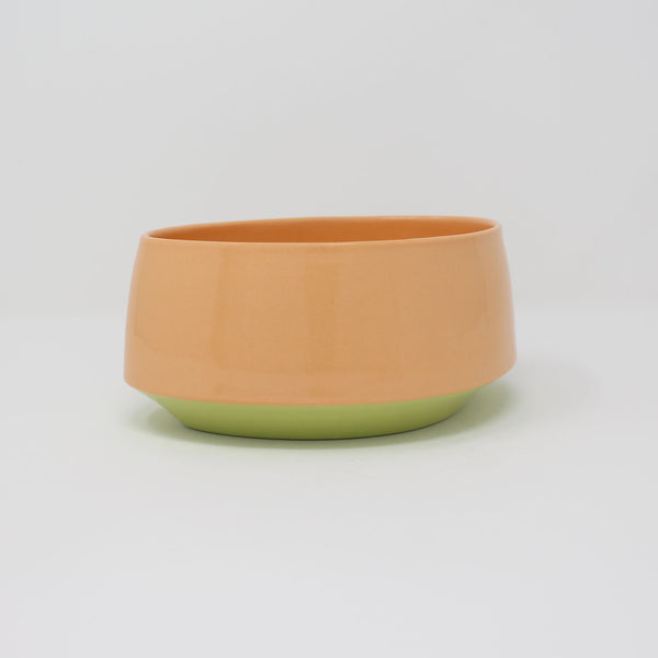 Orange Bottom Curve Place Setting, 4-piece