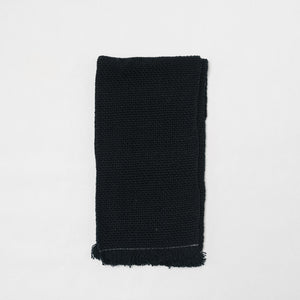 KD Weave Black Hand Towel