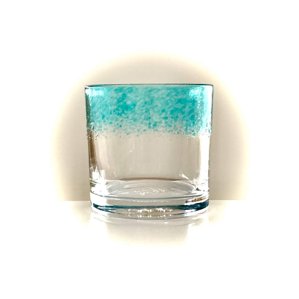 Blue Ombre Glass Tumbler