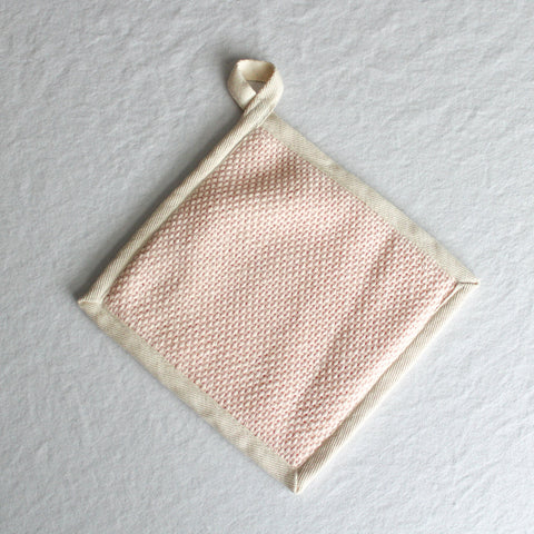 KD Weave Blush Pot Holder