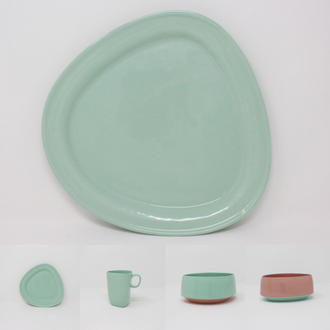 Bermuda Bottom Curve Place Setting, 4-piece