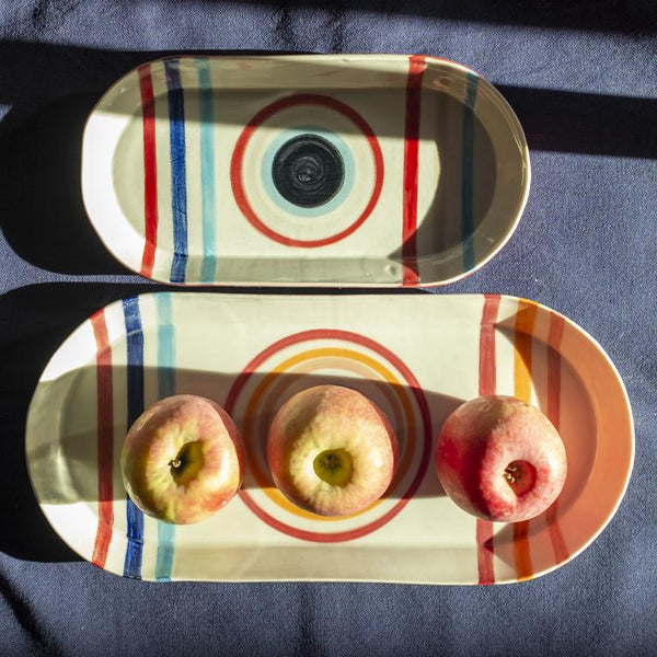 Circle Pop Oval Platter