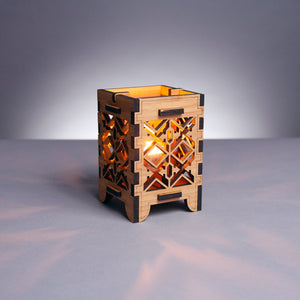 Aztec Bamboo Candle Lantern