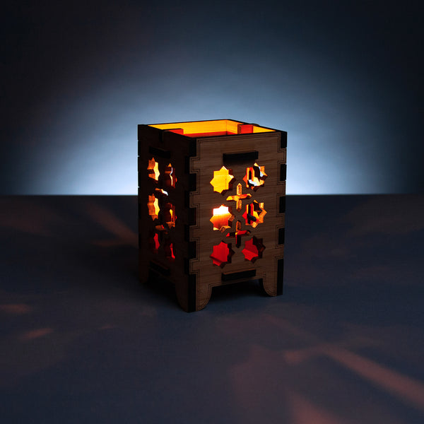 Moroccan Bamboo Candle Lantern