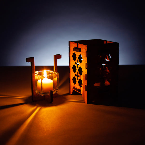 Moroccan Bamboo Candle Lantern