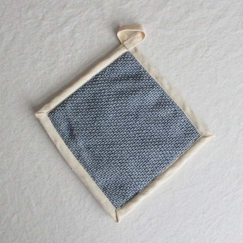 KD Weave Denim Pot Holder