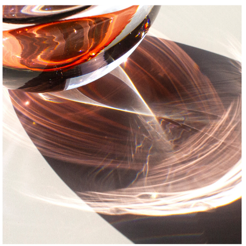 Thick Glass Aurora Votive Holder