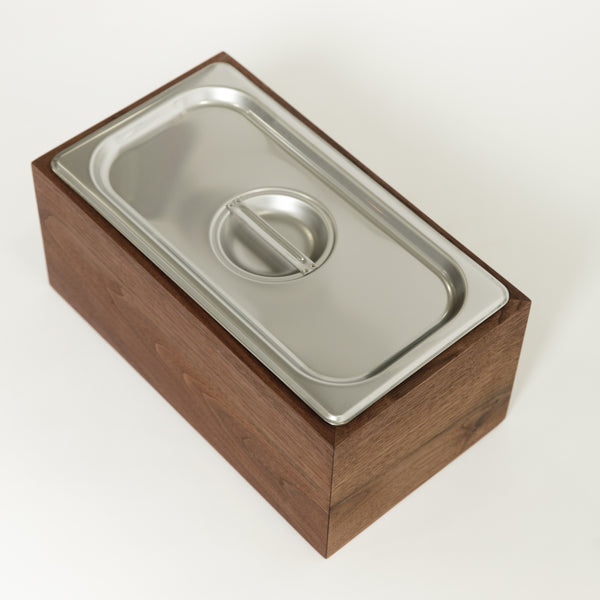 Noaway Countertop Compost Bin, Walnut