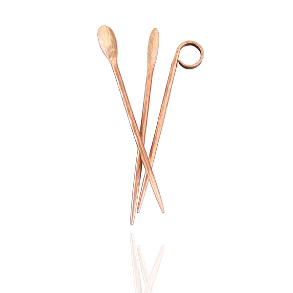 Feather Copper Classic Cocktail Pick
