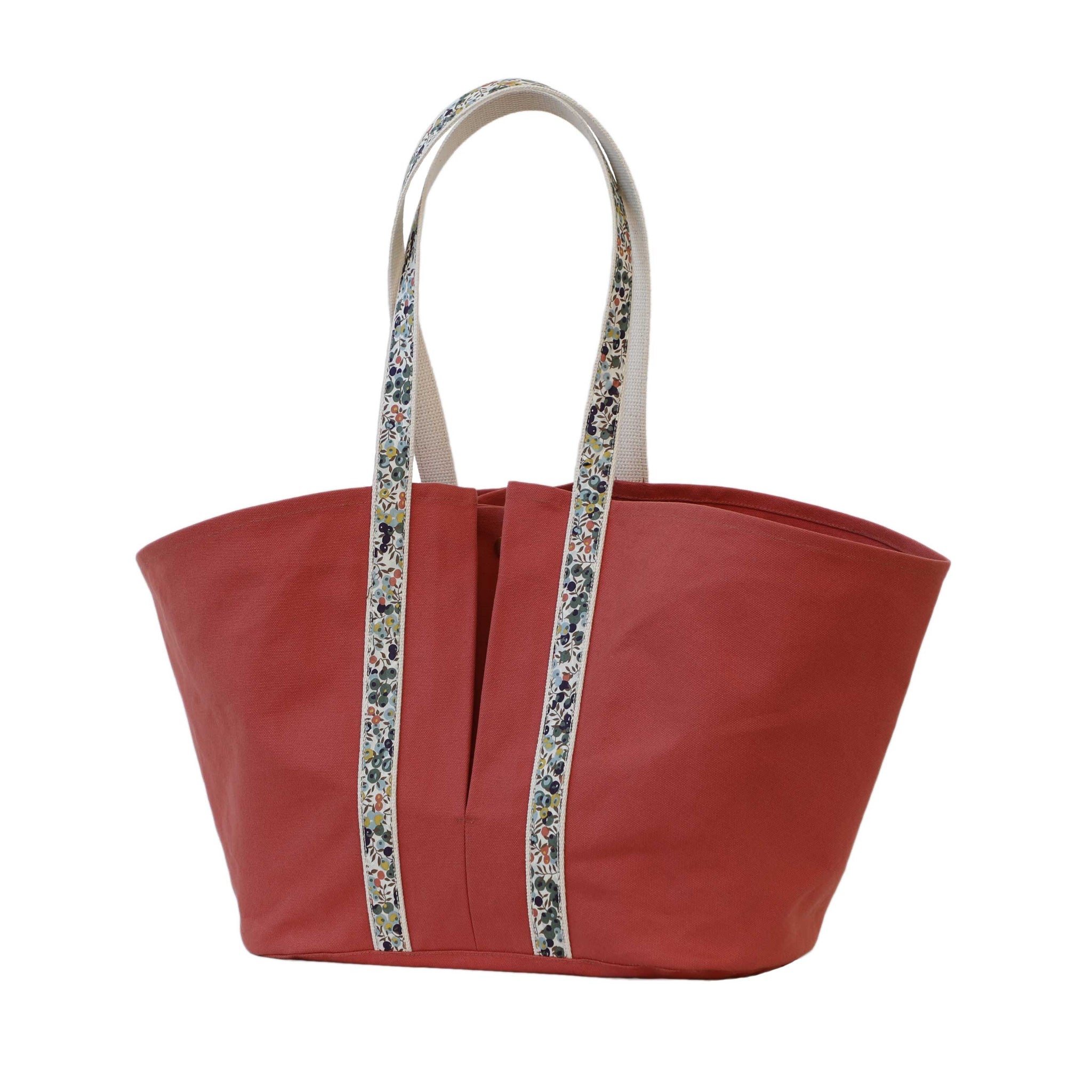 Linden Market Tote Desert Coral