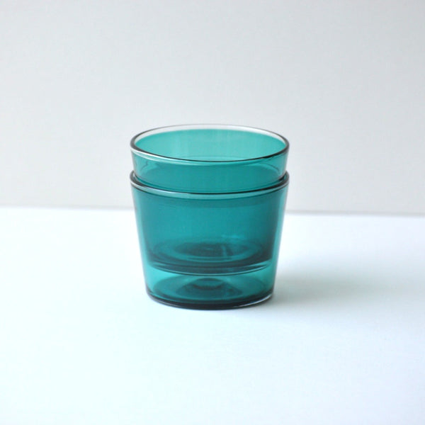 EXCLUSIVE Teal Wine Stackers, Set of 2