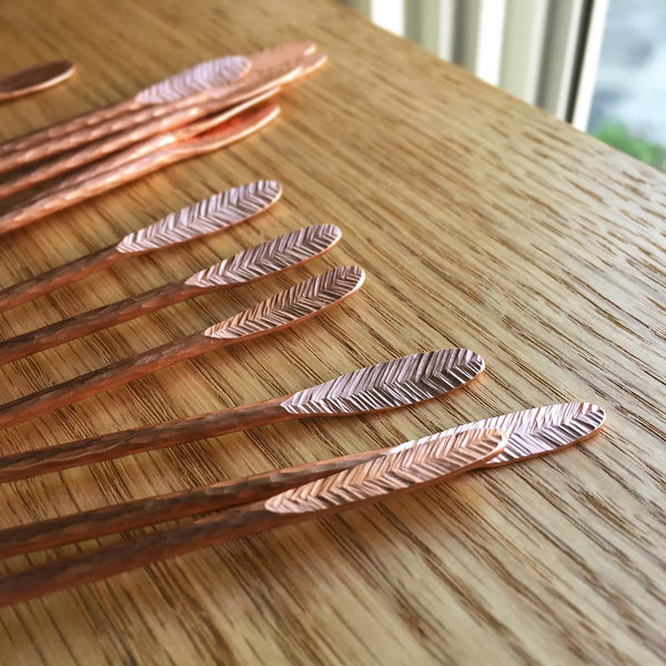 Feather Copper Classic Cocktail Stirrer