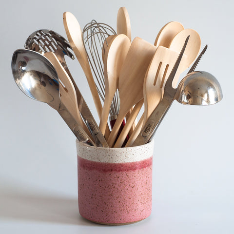 35 -Piece Cooking Spoon Set with Utensil Crock
