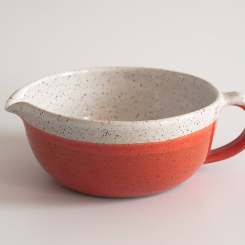 RPK Coral Salad Dressing Bowl