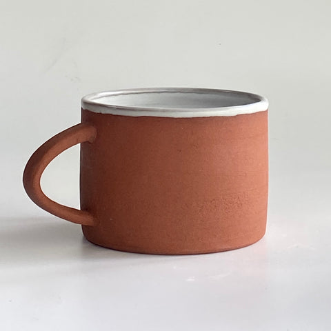 California Coast Modern Red Clay Mug