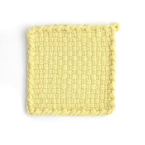 EARTH Yellow Handwoven Potholder