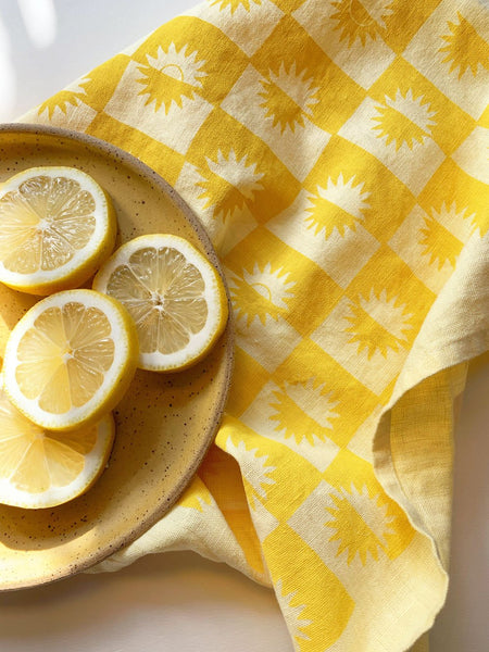 Sunrise Lemon Kitchen Towel