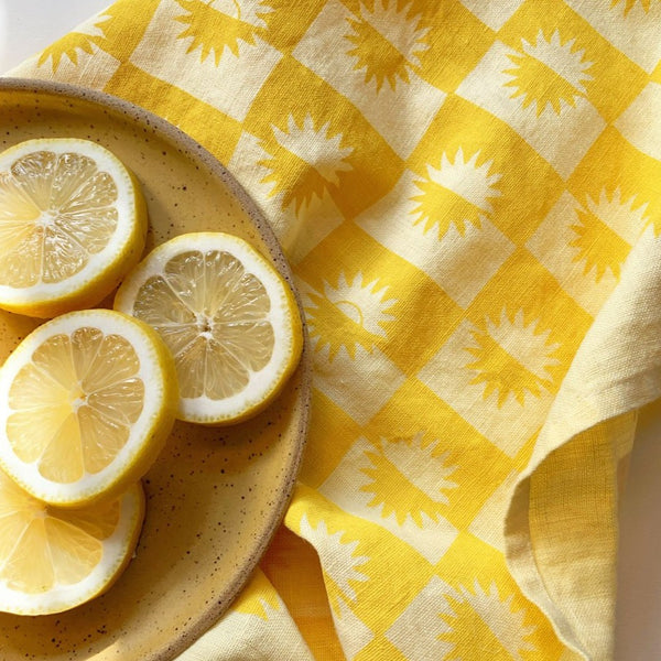 Sunrise Lemon Kitchen Towel