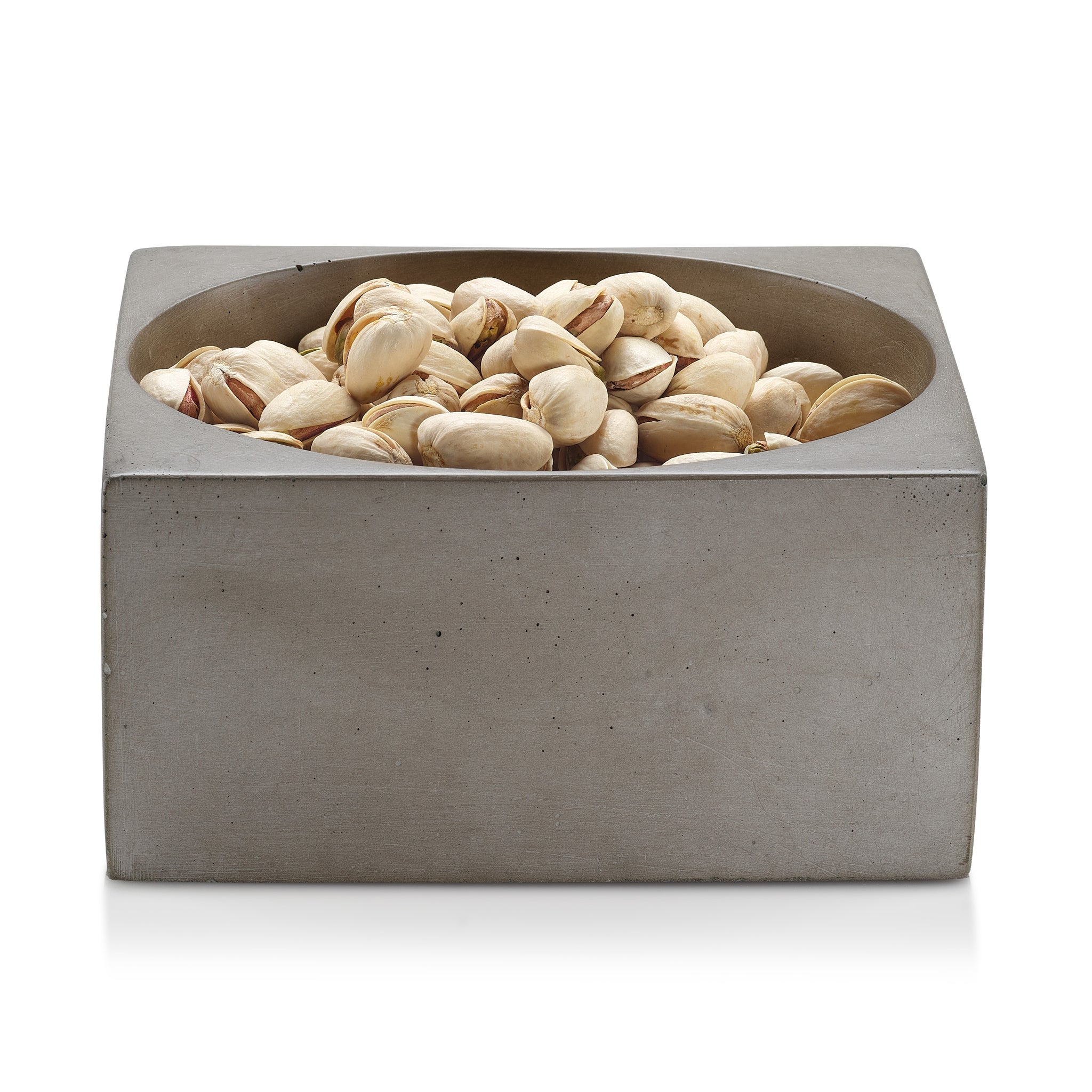 PLC Geometry Gray Square Bowl