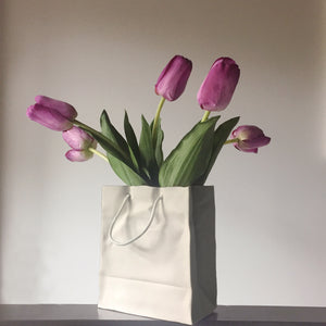 Ceramic Gift Bag Vase