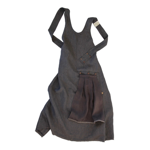 Grace Apron Charcoal