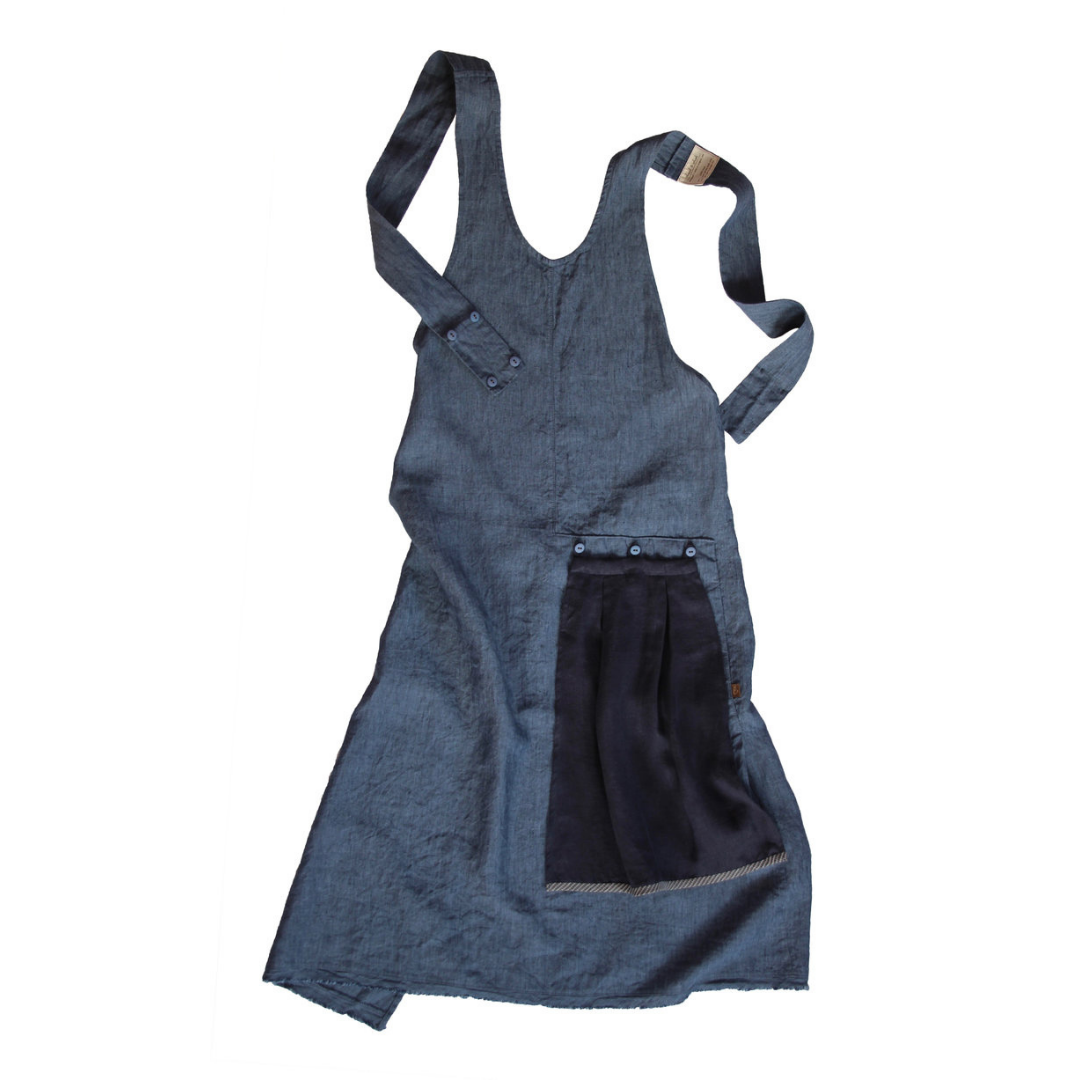 Grace Apron Indigo