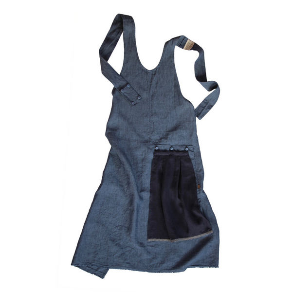 Grace Apron Indigo