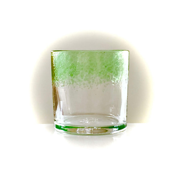 Green Ombre Glass Tumbler