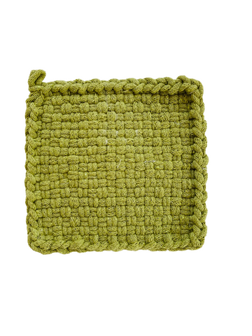 Solid Moss Potholder