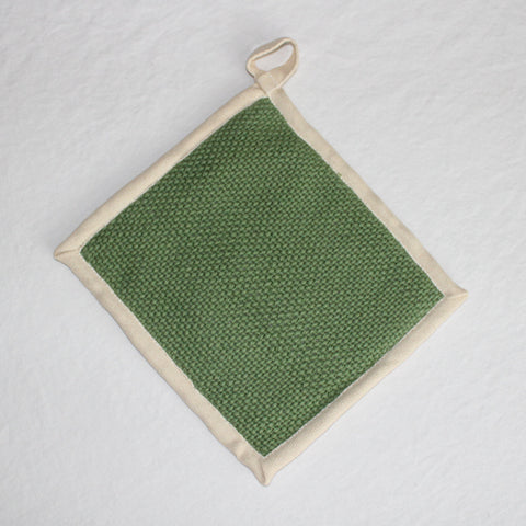 KD Weave Green Pot Holder