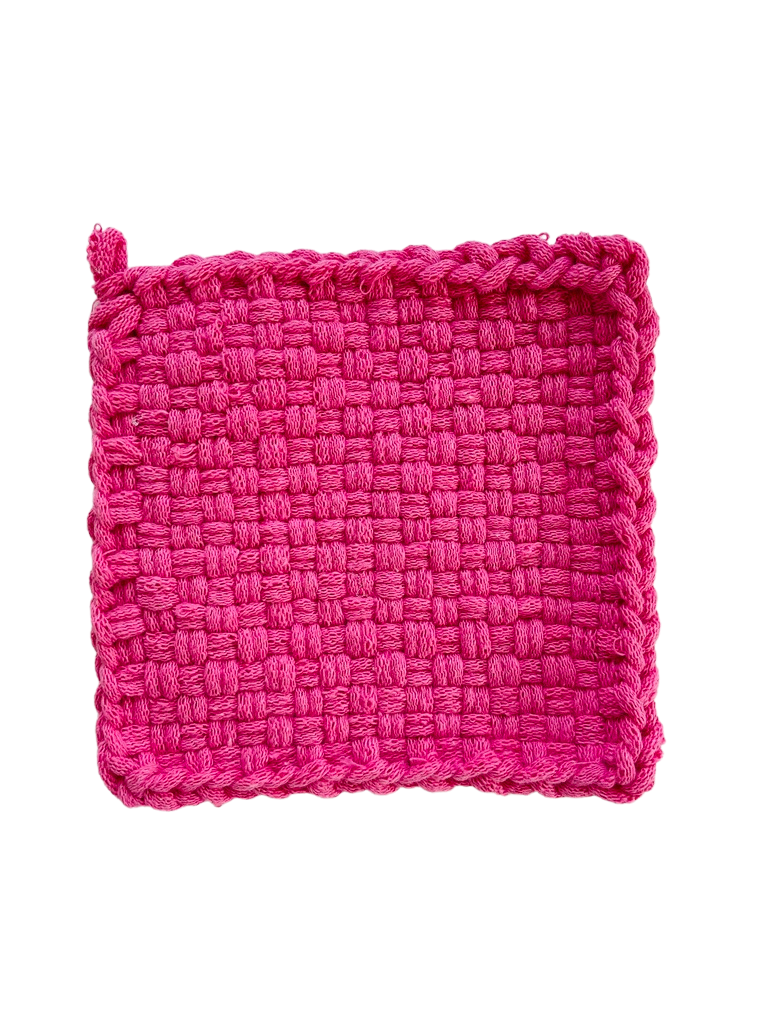 Solid Hot Pink  Potholder