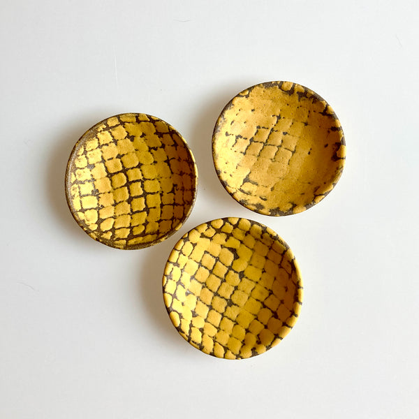 Turmeric Dessert Bowl, Set of 3