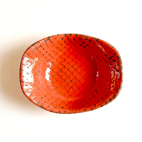 Paprika Square End Bowl