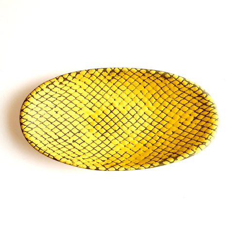 Turmeric Large Oval Serving Bowl