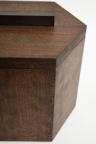 Solid Cherry Wood Ice Bucket