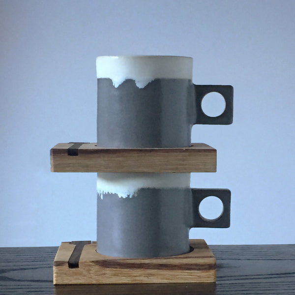 Mug + Nesting Coaster with Spoon