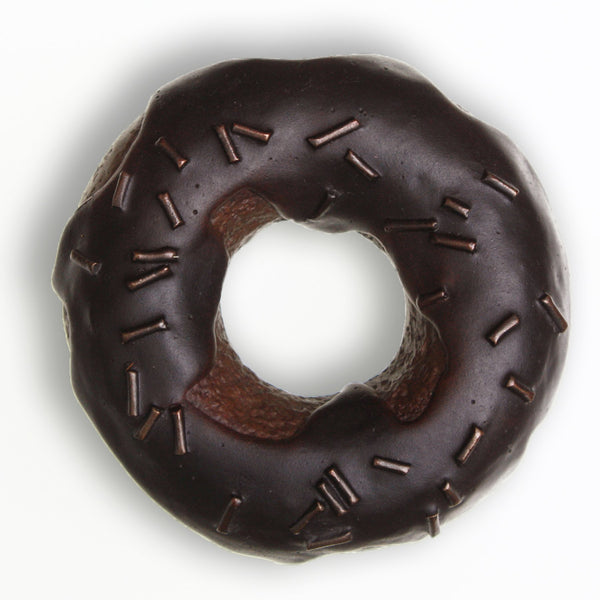 Chocolate Donut Bronze Paperweight