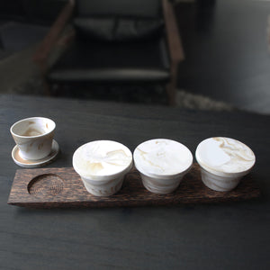 Espresso Cups with Tray