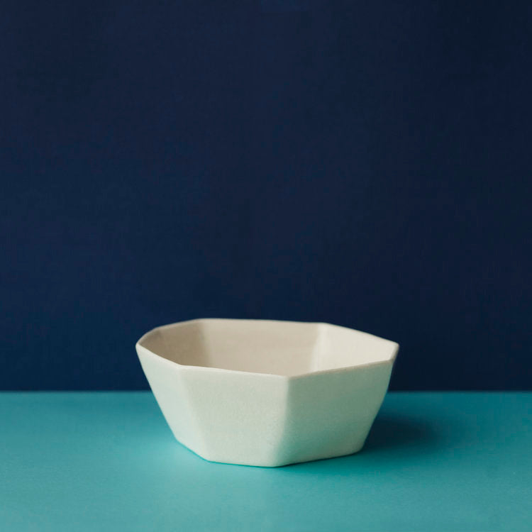 White Formation Pasta Bowl