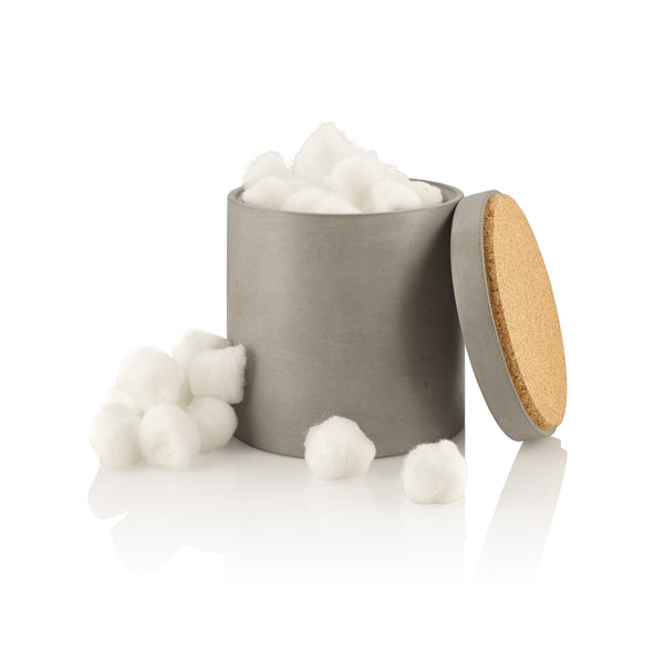 PLC Gray Concrete Module Counter Canister