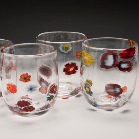 Millefiori Short Tumbler