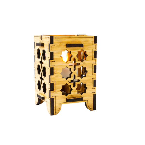 Moroccan Bamboo Candle Lantern
