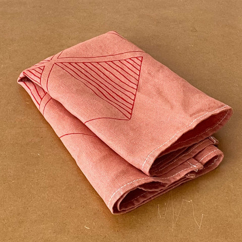Red Diamond on Punch Napkin