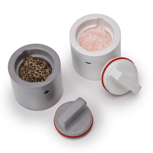 PLC Concrete Salt and Pepper Shaker Set