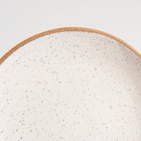 RPK Dessert Plate, White + Nude