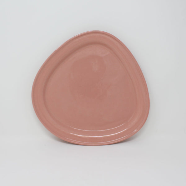 Pink Top Curve, 4-piece Place Setting